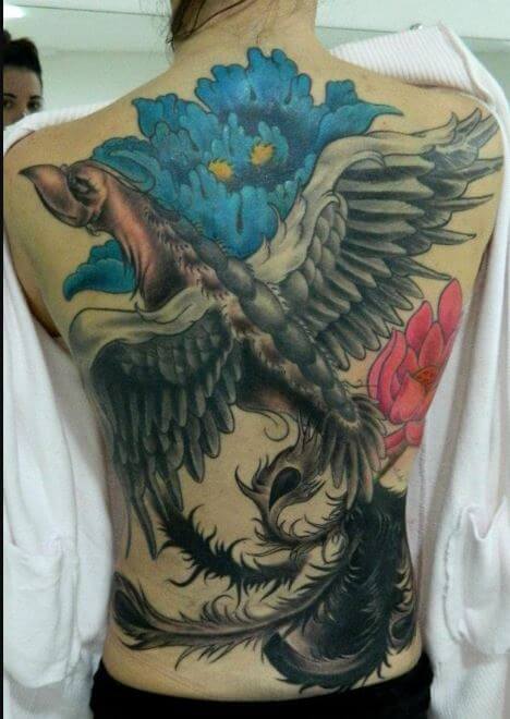 Phoenix Vogel Tattoo