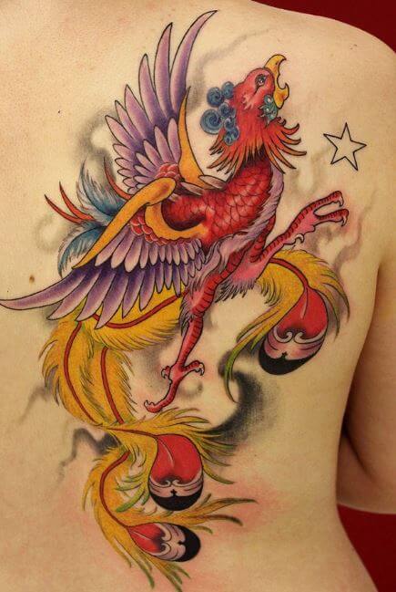 Phoenix Yakuza Tattoo