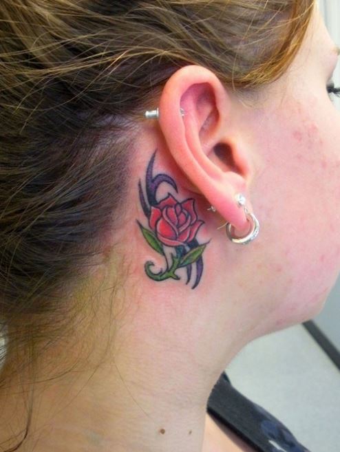 Pretty Rose Tattoos