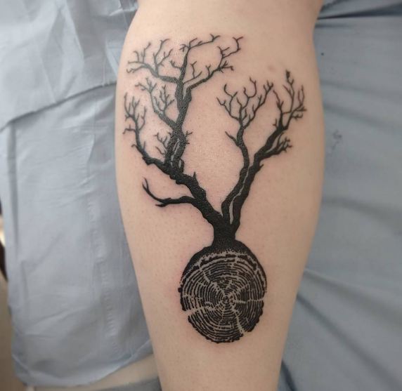Realistic Tree Tattoos