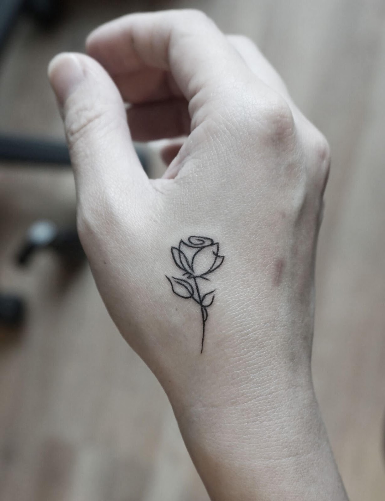Rose Hand Tattoo  Best Tattoo Ideas Gallery