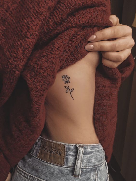 Rose And Flower Tattoos (3)