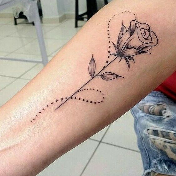 Rose And Thorns Tattoos (9)