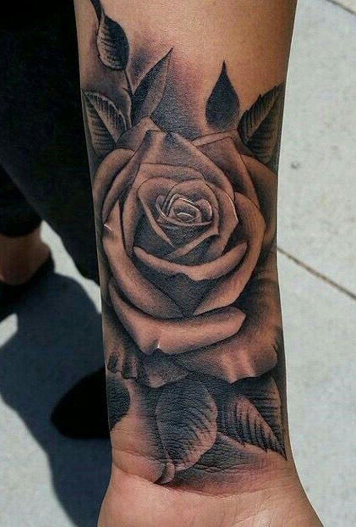 Roses On Arm Tattoos (8)