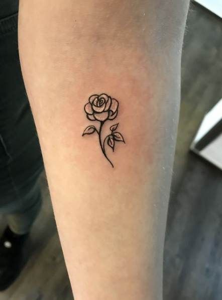 Roses Tattoos On Back (2)