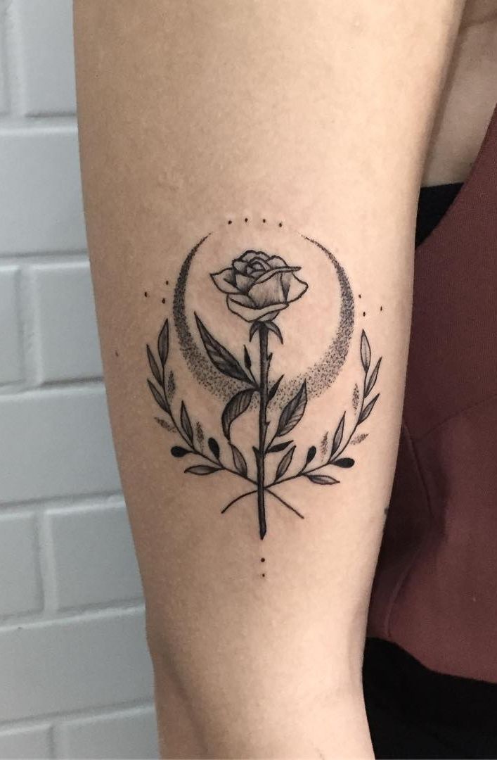 Roses Tattoos On Side (10)