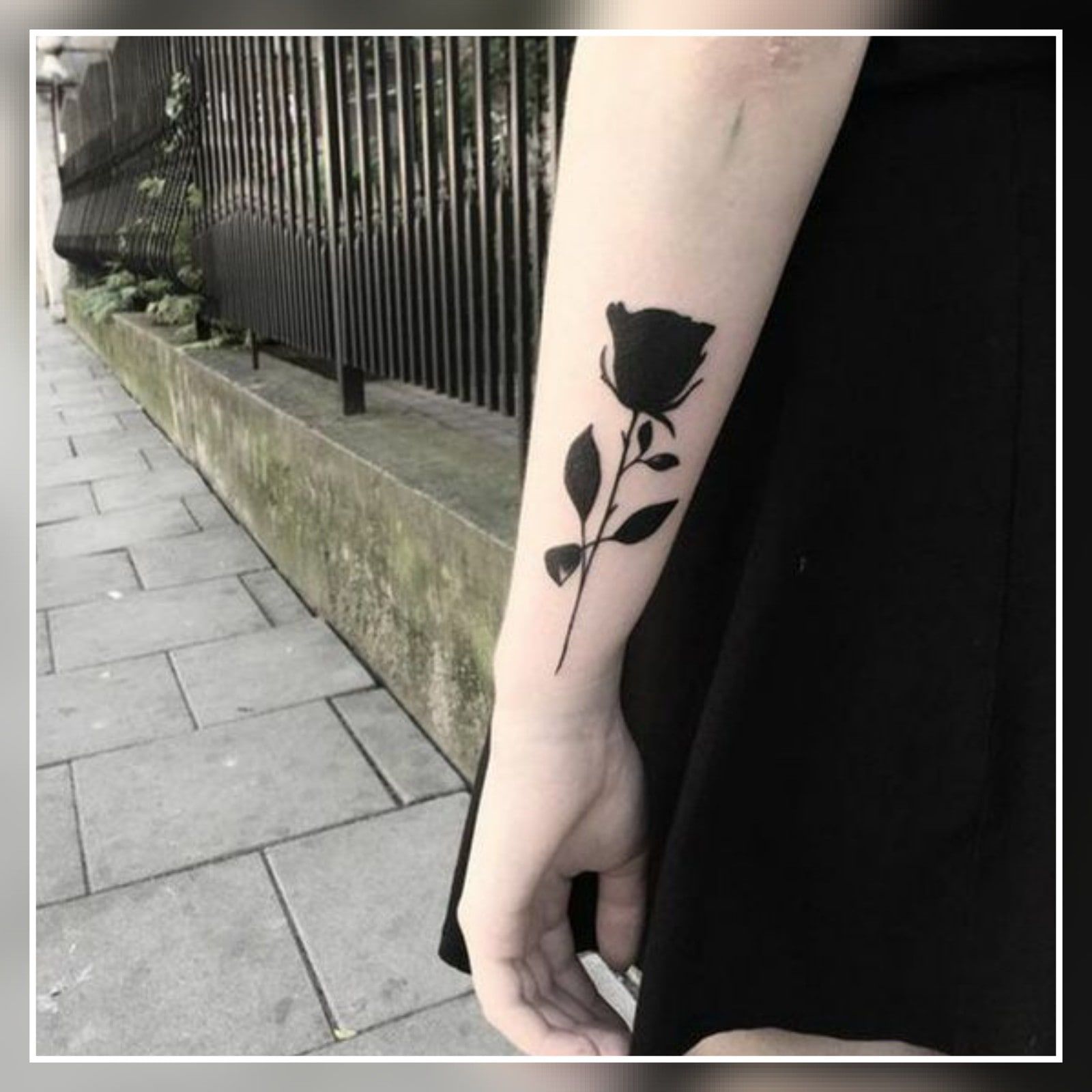 Roses Tattoos On Side (2)