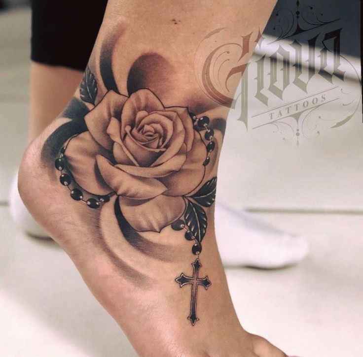 Roses Tattoos On Side (7)