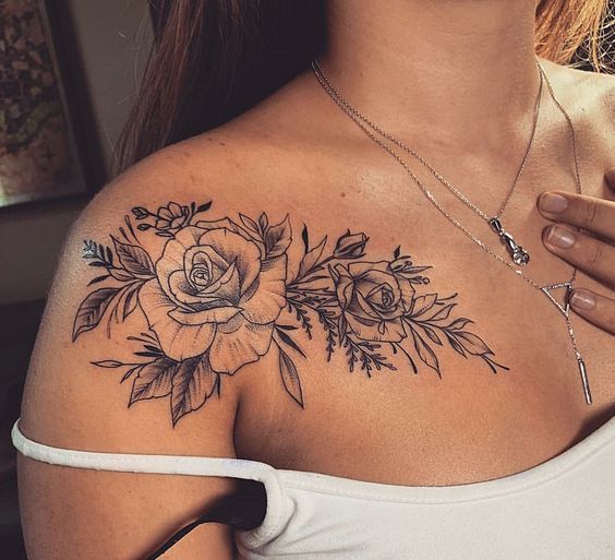 Roses With Names Tattoos (4)