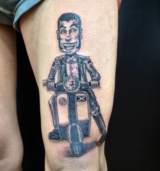 Scooters Memorial Tattoos