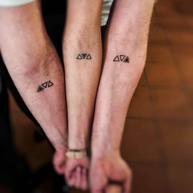 Sibling Symbol Tattoos