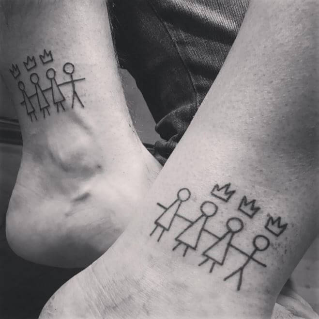 Sibling Tattoos Designs