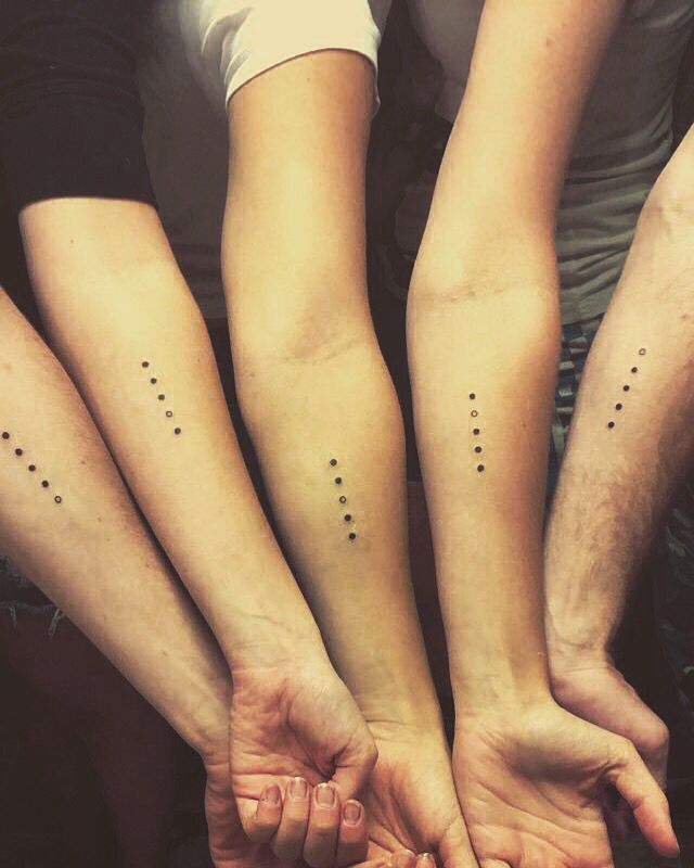 Sibling Tattoos For 4 (1)