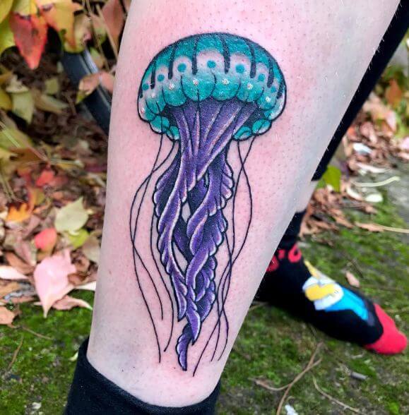 Simple Jellyfish Tattoos