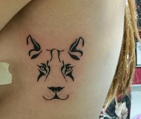 Simple Lion Tattoos
