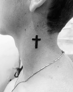 Simple Tattoo Ideas For Men On Neck