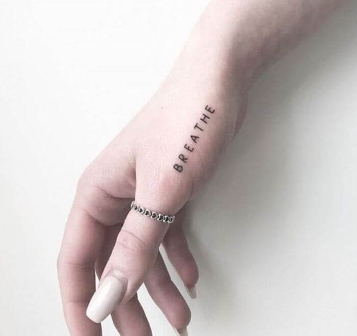 Single Word Tattoos Inspirational (2)