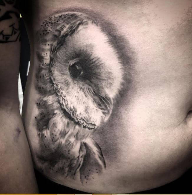 Snowy Owl Tattoo