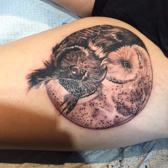 Snowy Owl Tattoos