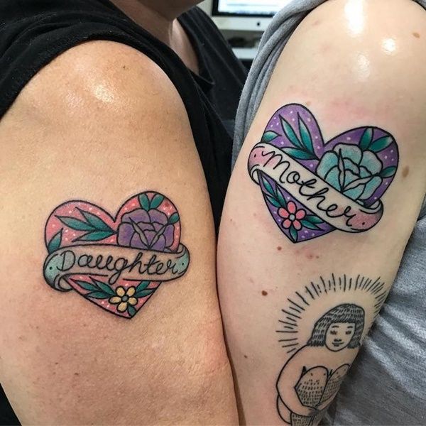 Son And Daughter Tattoo (4)