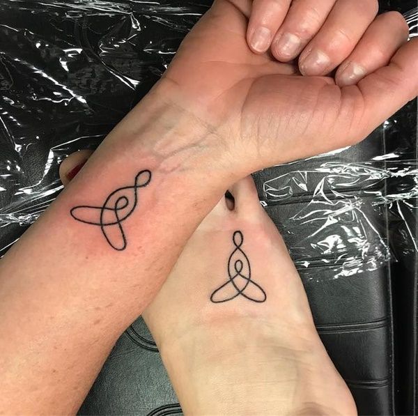 Son And Daughter Tattoo (5)