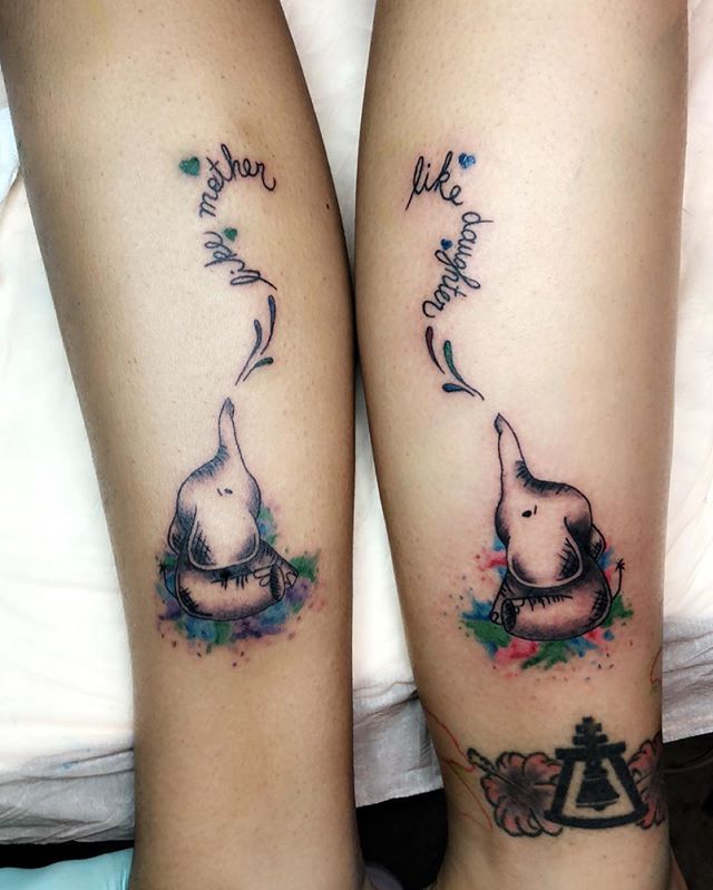 Son And Daughter Tattoo (7)