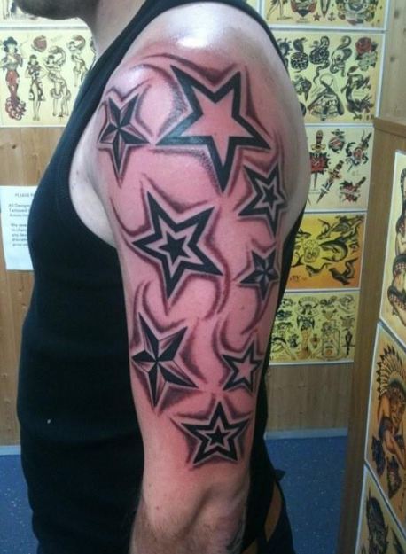 Stars Tattoos Sleeve