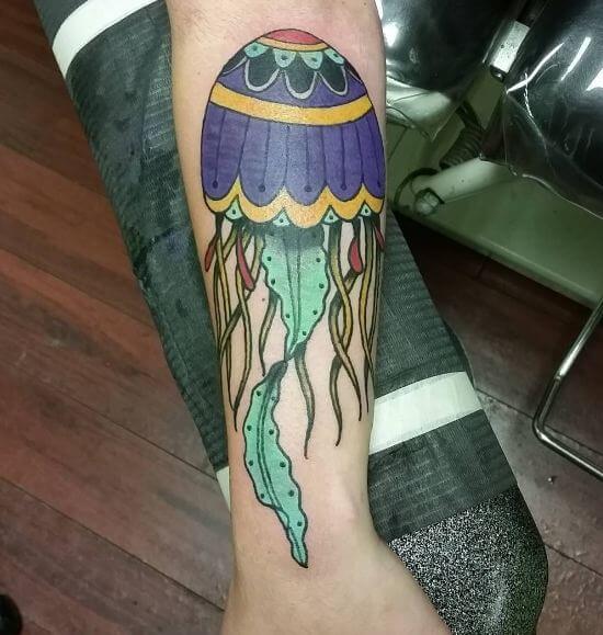 Stunning Jellyfish Tattoos