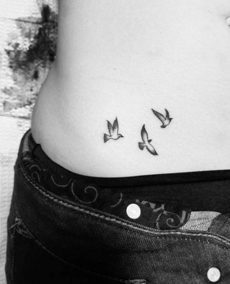 Tiny Bird Tattoos