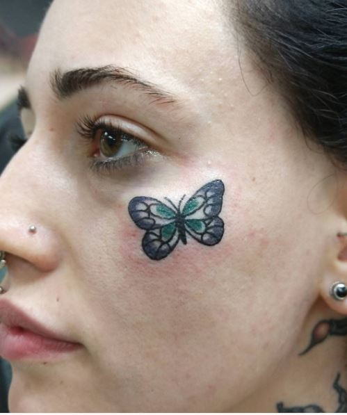 Tiny Butterfly Tattoos