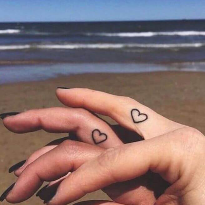 Tiny Couple Tattoos