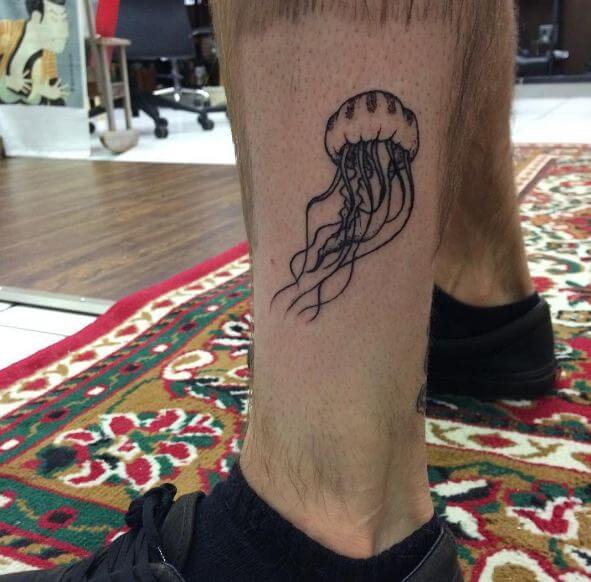 Tiny Jellyfish Tattoos