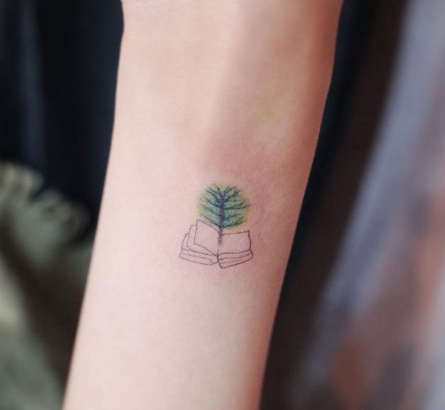 Tiny Tree Tattoos