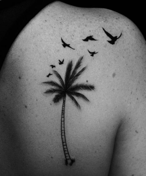 Tree Bird Tattoos