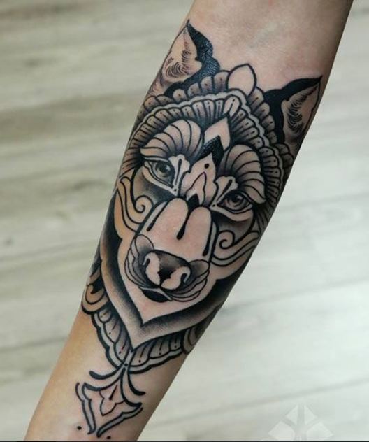 Wolf Sleeve Tattoos