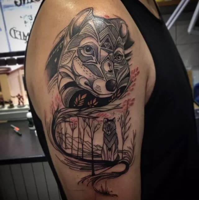Wolf Tattoos Designs