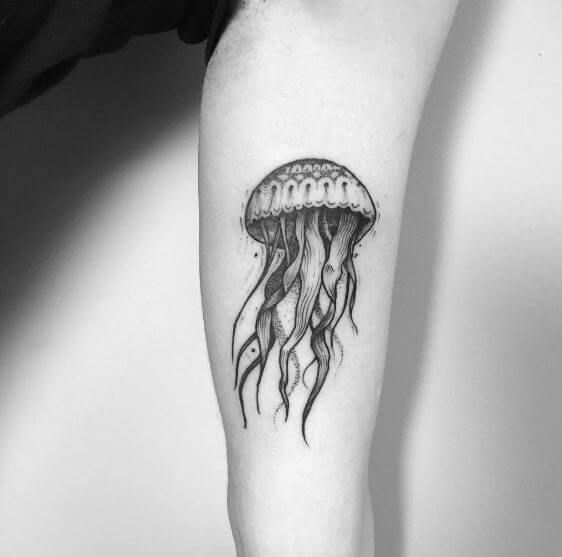 Wonderful Jellyfish Tattoos