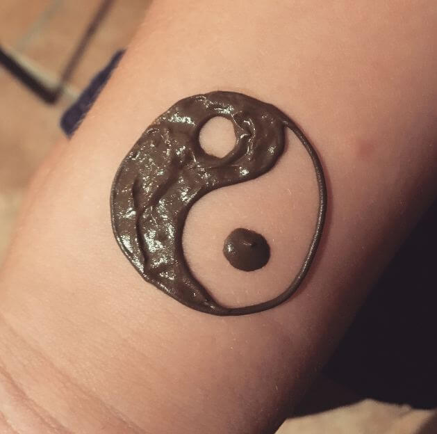 Yin Yang Henna Tattoos