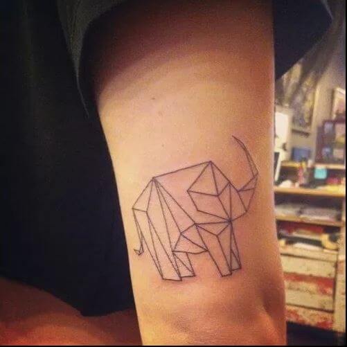 Abstract Elephant Tattoos Design And Ideas