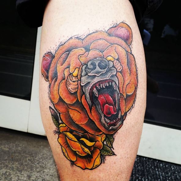 Awesome Bear Tattoos Design And Ideas