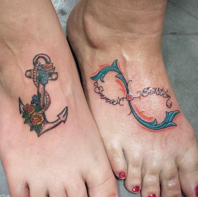 Awesome And Cool Infinity Tattoos For Friends
