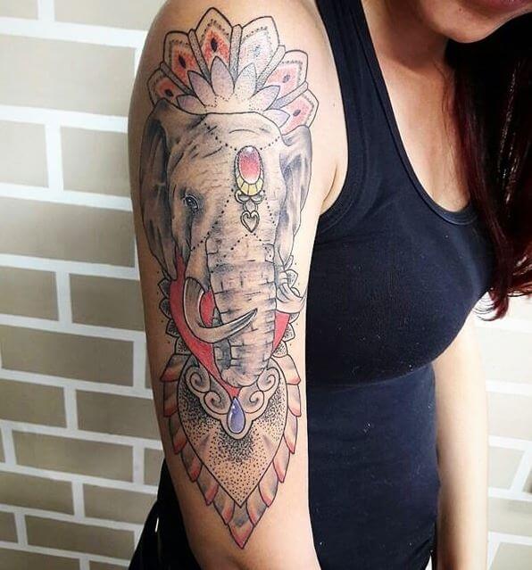 Beautiful Elephant Tattoos Design And Idea For Girls
