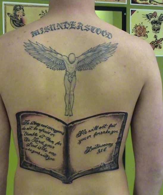 Bible Themed Tattoo Design