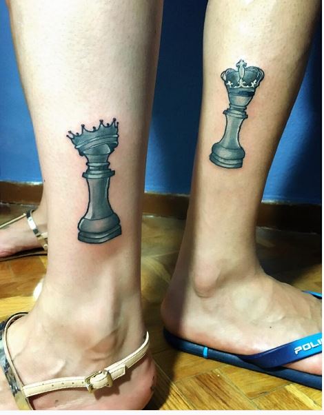 Chess Tattoos For Women