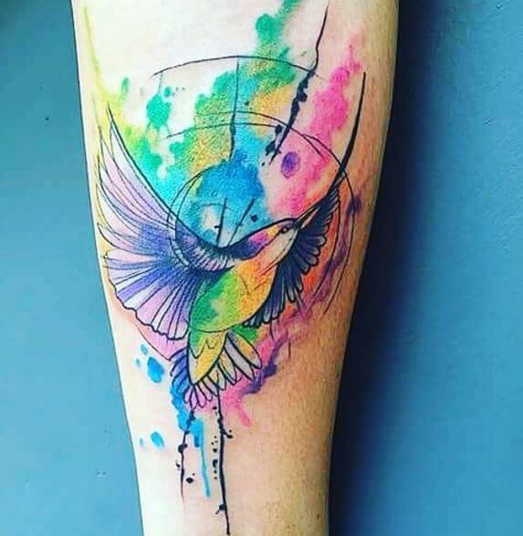 Classic Hummingbird Tattoos Design And Ideas