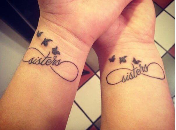 Cool And Lovely Infinity Tattoos Designs On Wrist
