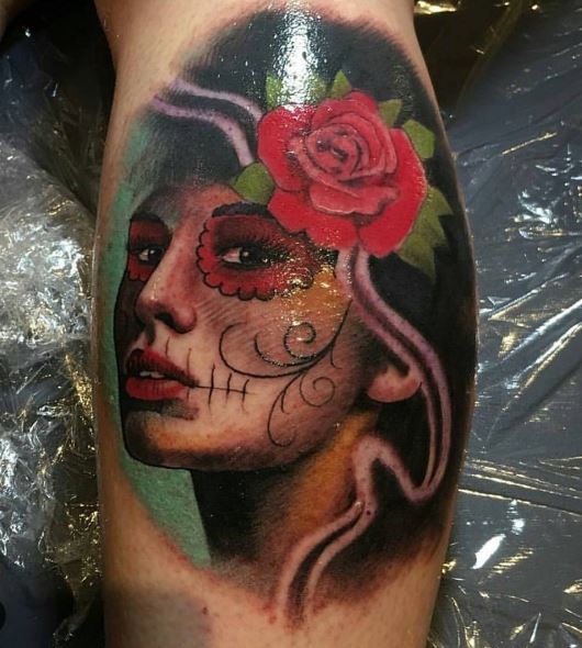 Day Of The Dead Tattoo 1