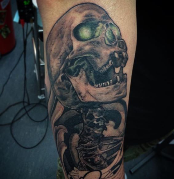 Day Of The Dead Tattoo 8