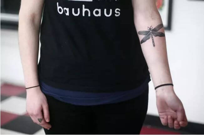 Dragonfly Tattoos Design On Wrist