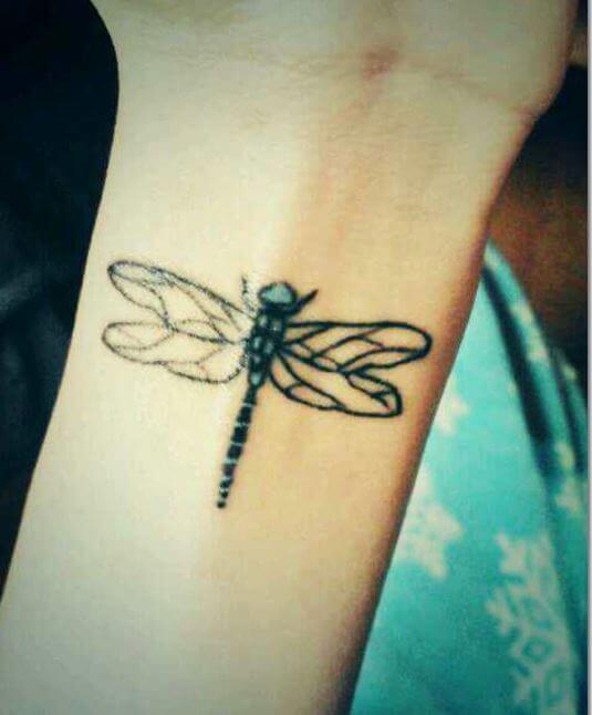 Dragonfly Tattoos On Hand
